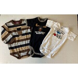 Lots Of 3 Carters, Lazy One, Olive Loves Apple 18 To 24 Months Bodysuits
